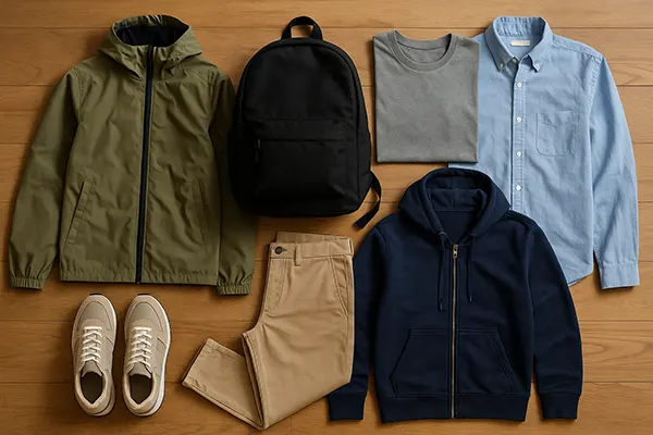 guarda-roupa minimalista visual