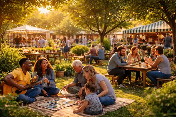 community meeting area