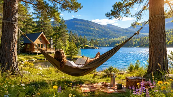 Restful seaside holiday
